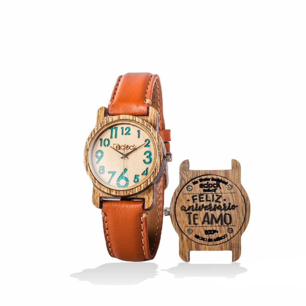 eClock Maple Blue — Reloj para dama · 35 mm, photo 1 of 4